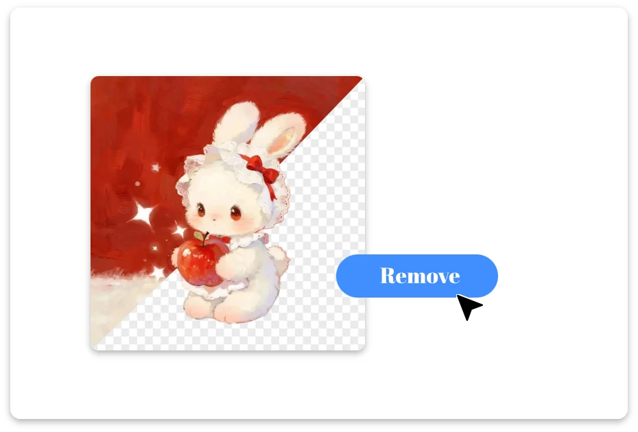 AI Create Transparent Image