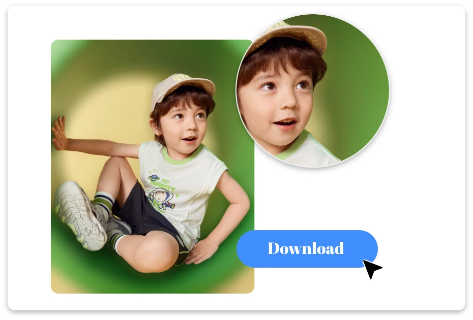 Save your polished photo instantly and share it anywhere you like. Clean, clear, and beautifully blurred.