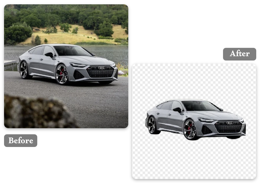 Turn Any Car Picture Into a Transparent Wonder