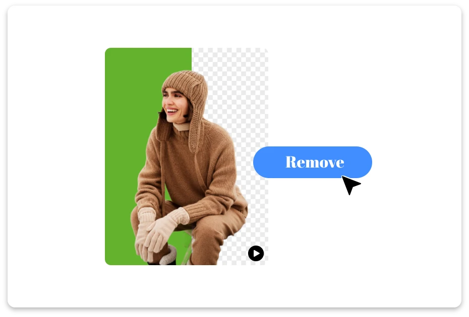 AI Remove Green Screen Background