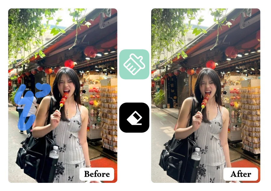 Clean Up Travel Photos