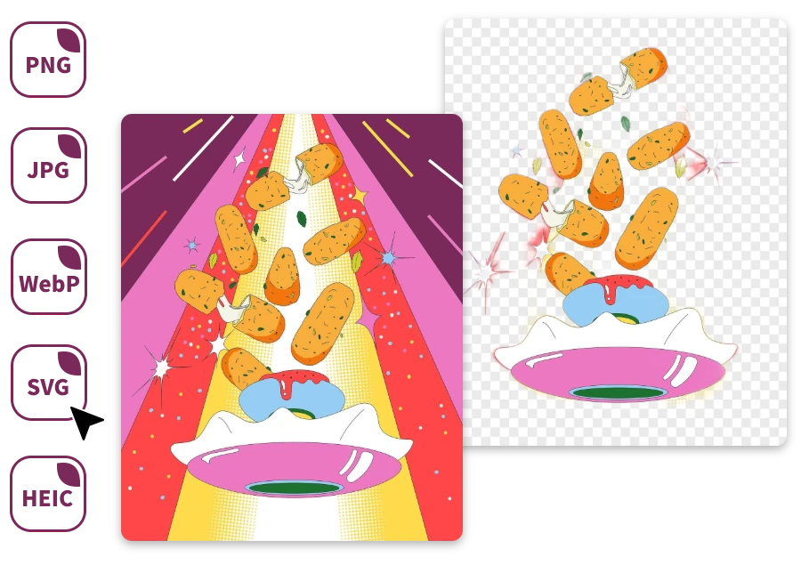 No Format Restrictions, Just Upload and Go