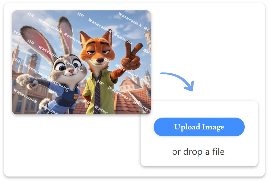 Upload Your Watermarked Photo
