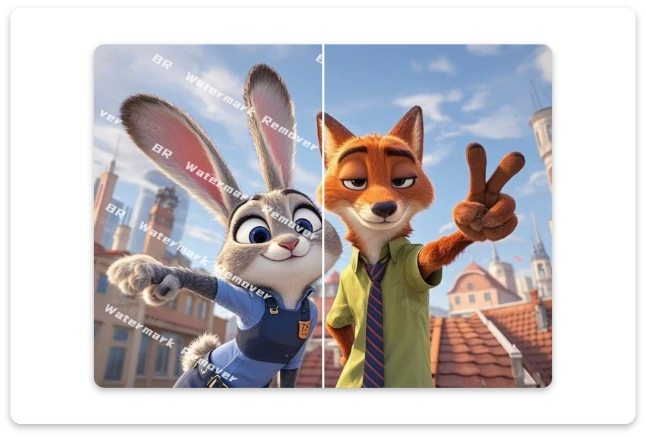 AI Automatic Watermark Removal